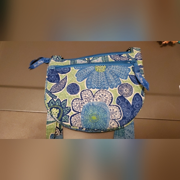 Vera Bradley Doodle Daisy Purse Retired Pattern EUC - Picture 7 of 8